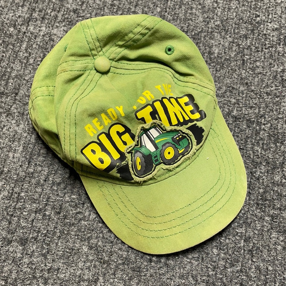 John Deere toddler boy’s baseball cap- 2T/3T green